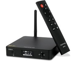 Topping D50 III Zilver – Hi-Res USB / Coax / Optische DAC /Bluetooth– 32-bit / 768kHz & DSD512 zwart