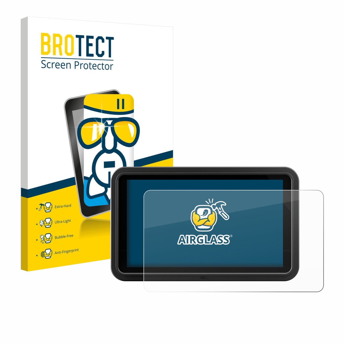 Screenprotector voor Atomos Shinobi Go Beschermglas transparant