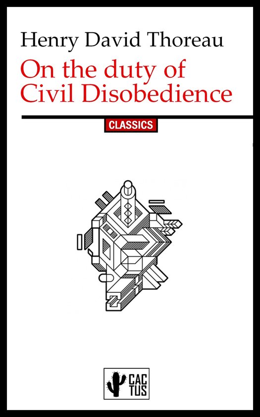 On the duty of Civil Disobedience - cover