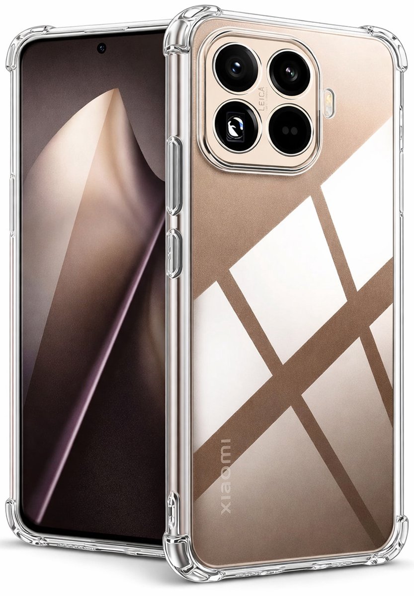 Hoesje geschikt voor Xiaomi 15T Pro - Shockproof Transparant Back Cover Case