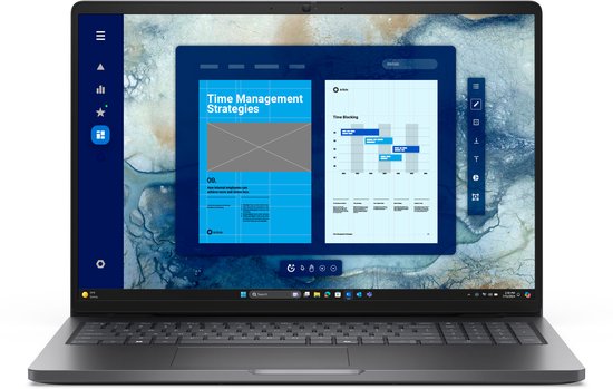 DELL Pro 16 PC16250 Intel Core 5 120U Laptop 40,6 cm (16") Full HD+ 16 GB DDR5-SDRAM 512 GB SSD Wi-Fi 6E (802.11ax) Windows 11 Pro US International Zwart - Dell - Hoofdafbeelding