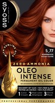 Syoss Oleo Intense 5-77 Haarverf - Koperrood - Permanente Haarkleuring - Ammoniakvrij - Met Voedende Oliën - 100% Grijsdekking - Langdurige Kleur - 1 stuk