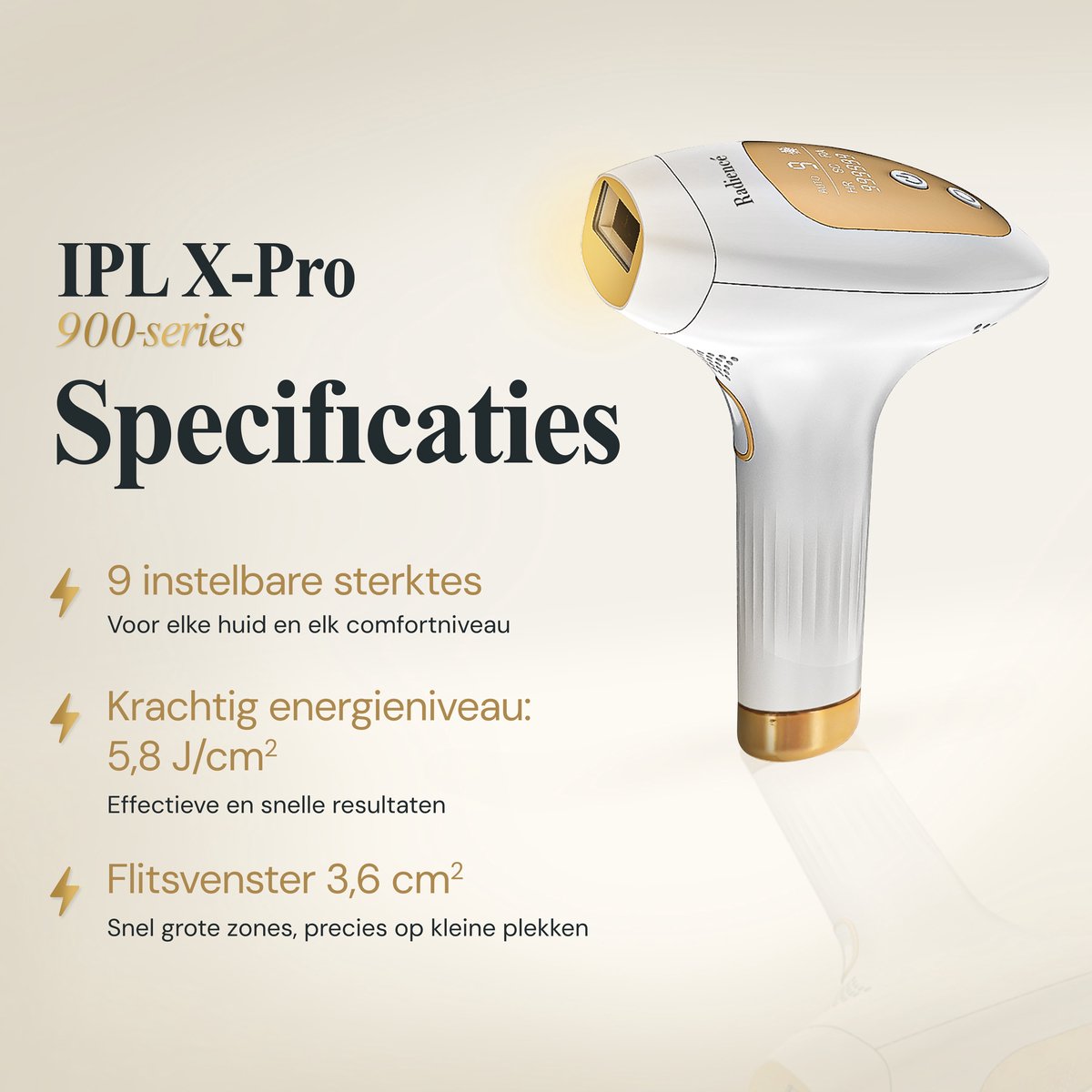 Radiencé X-Pro 900 IPL met koeling thumbnail 8