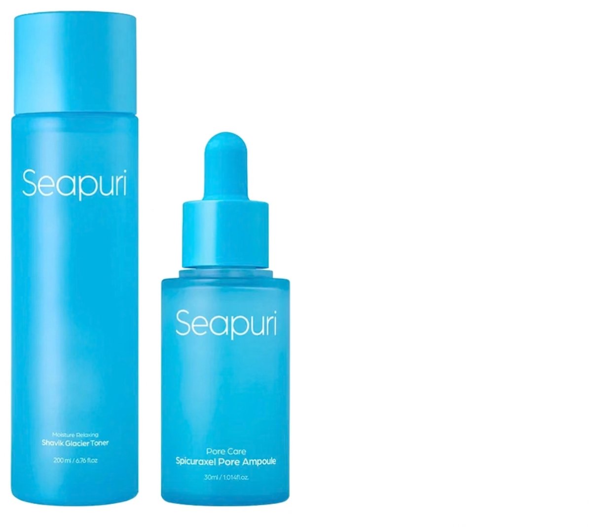 Seapuri - Shavik Glacier Duo Toner 200ml + Spicuraxel Ampoule 30ml
