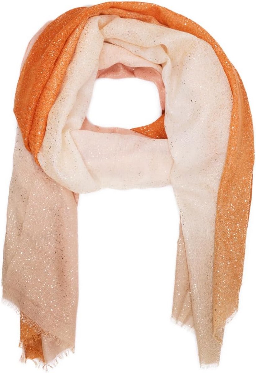 Glitter Sjaal Dames Lichtgewicht Zacht Patroon Accessoire