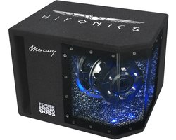 Hifonics Mercury MR8BP Bandpass subwoofer 8 inch / Auto subwoofer LED.