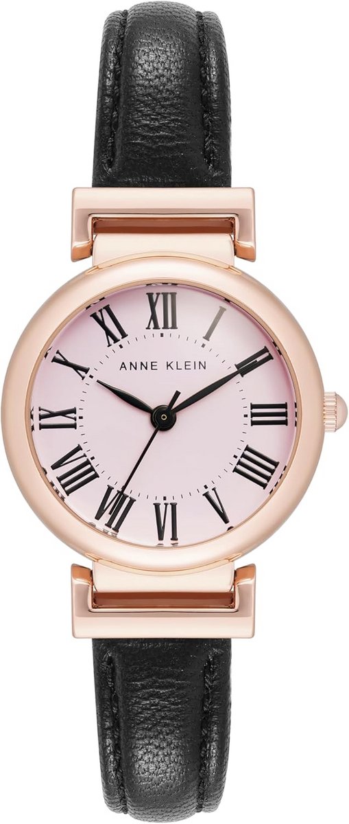 Leren Dameshorloge - Stijlvol Analoog Horloge met Leren Band