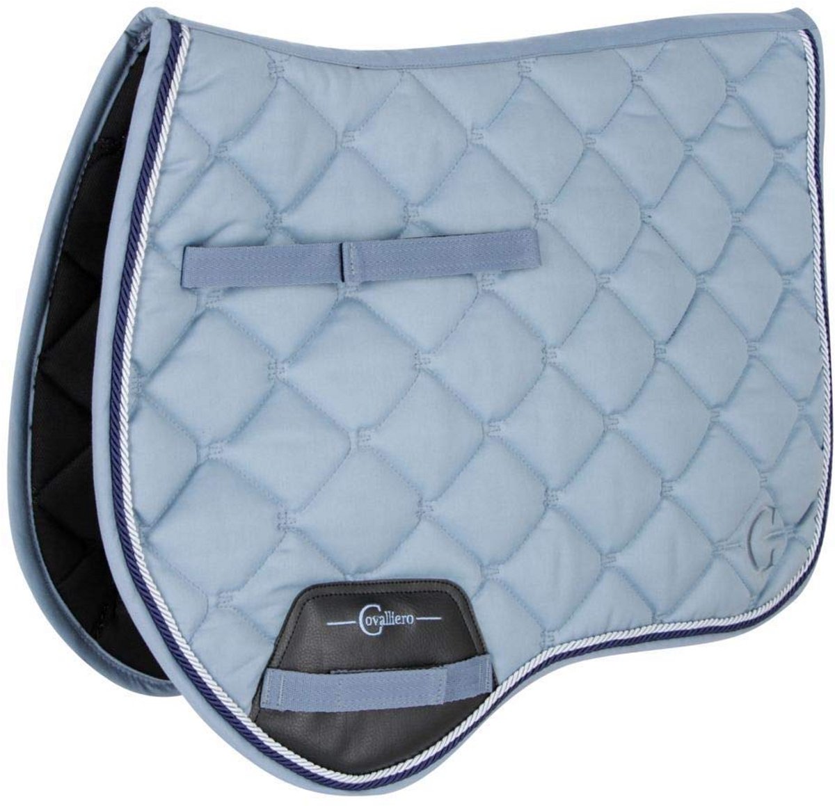 Ademende Schabracke Pony in Iceblue - Sneldrogend en Anatomisch Gevormd Zadeldek