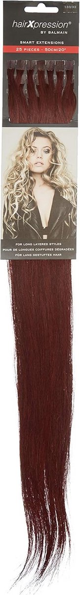 Menselijk Haarverlenging 50 cm Remy Haar Extensions Plug and Play Grijs