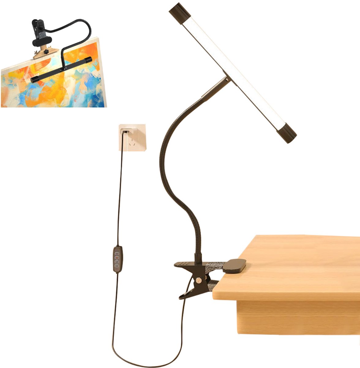 NBAP® Daglichtlamp Schilderen - Staand - Hobby