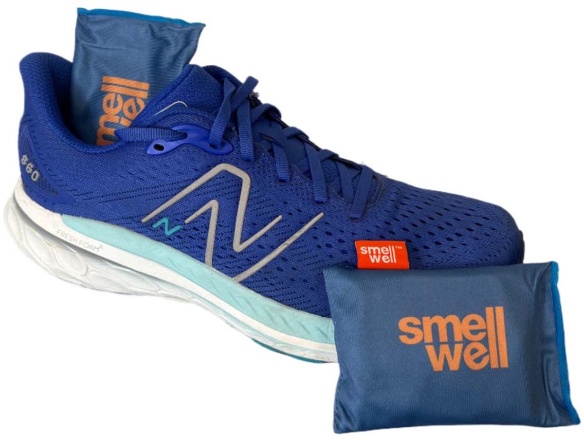 SmellWell - Active - schoenverfrisser - schoenendroger - geurvreter - stinkende schoenen - schoenverzorging - Blauw