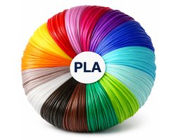 Fits4Kids® Filament PLA Vullingen Voor 3D Pen - 20 Kleuren - 1.75mm - 100 Meter Navullingen