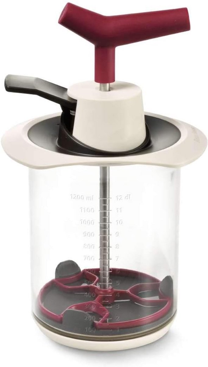 Beslagmaker en Meetbeker 2-in-1 voor Pannenkoeken en Muffins