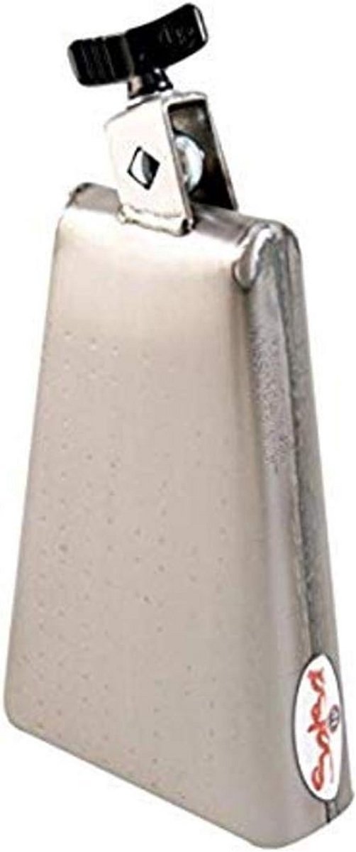 Koeibel 7,5 inch voor Salsa en Timbale, Geborsteld Staal, Monteerbaar