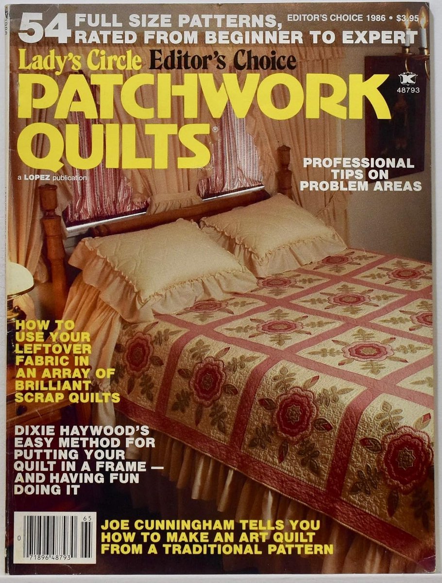 Patchwork Quilt Tijdschrift Redactie Keuze 1986 Vol 1 Nr 4