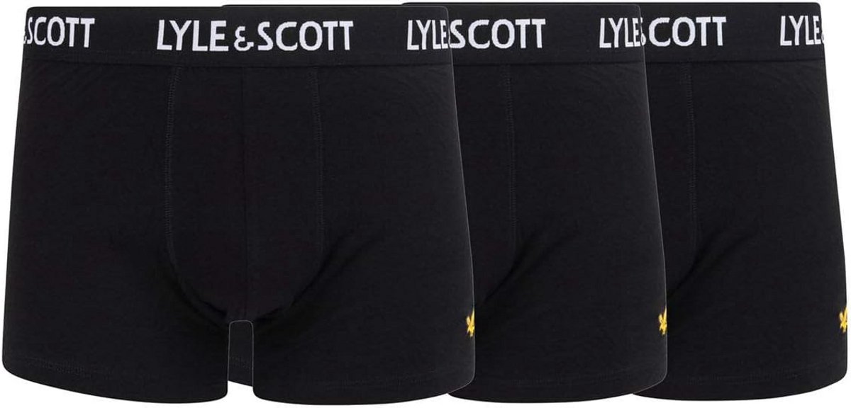 Set van 3 Heren Boxershorts Katoen Met Elastische Tailleband