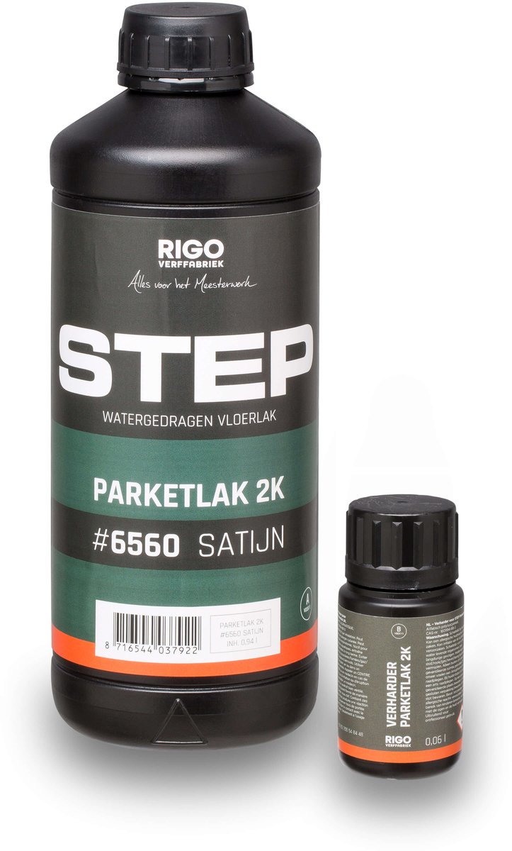 STEP Parketlak 2K Satijn #6560 - 1 liter