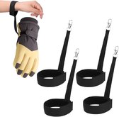 Polsbanden voor skihandschoenen, verstelbare