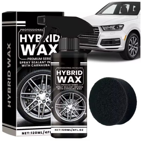 Autobanden Coating Spray 120ml – Banden Glans, Zwarte Rubber Coating, Vuilafstotend, Bescherming