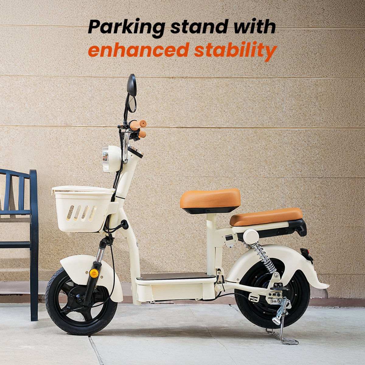 Elektrische Step iScooter Y16 voor Volwassenen 150kg Krachtige 1200W 14 inch 48V20Ah Maximale Snelheid 25km/h Maximale Actieradius 100 Km – foto 3