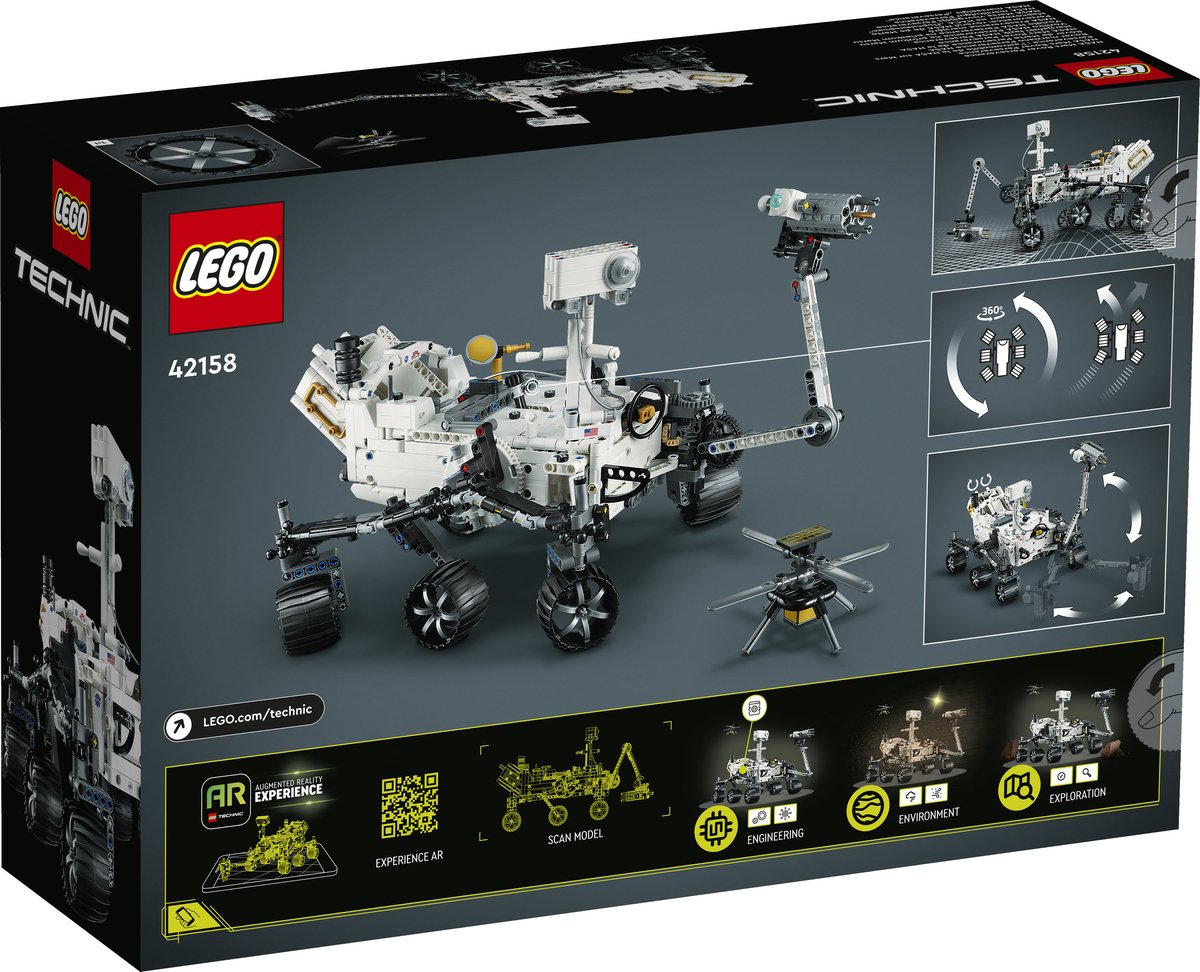 LEGO Technic NASA Mars Rover Perseverance Ruimte Set - 42158 — afbeelding 25