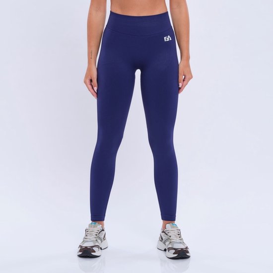 Euphoria Sportlegging Dames - Sportkleding Dames - Sportbroek Dames - Yoga Broek Dames - Indigo - Maat S — afbeelding 3