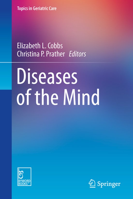 Topics in Geriatric Care- Diseases of the Mind - cover