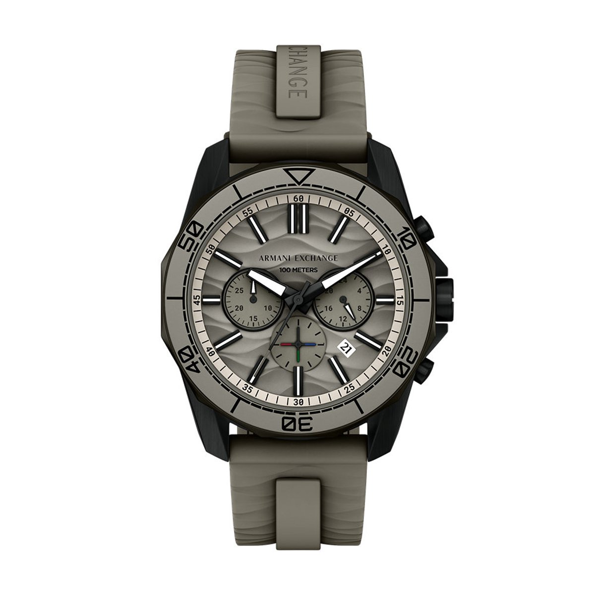 Armani Exchange AX1971 Mannen Horloge 44 mm - Grijs