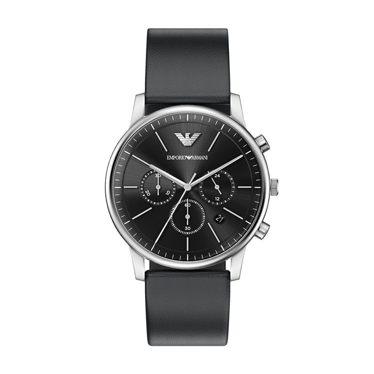 Emporio Armani AR11774 Mannen Horloge 42 mm - Zwart