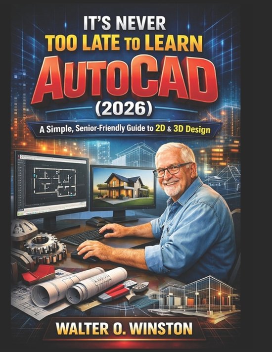 It's Never Too Late to Learn AutoCAD (2026) - cover