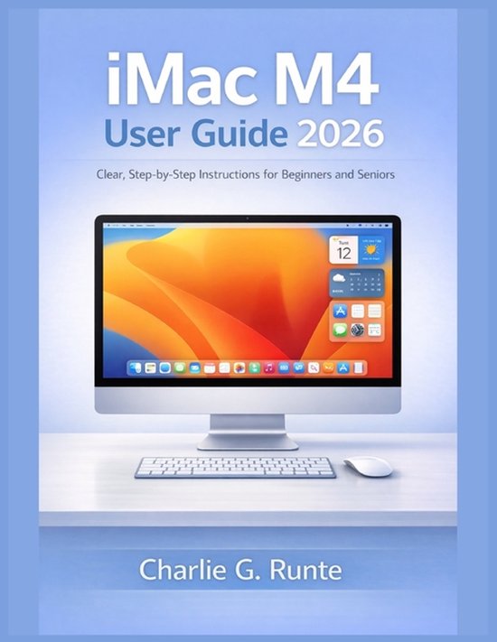 iMac M4 User Guide 2026 - cover