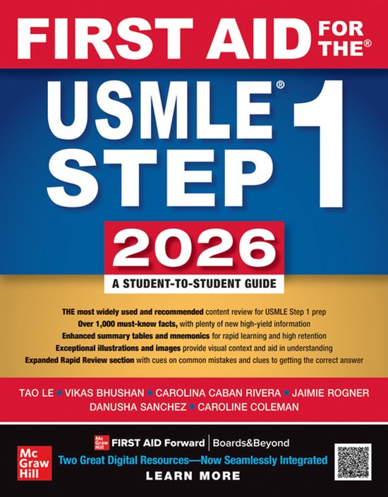 First Aid for the USMLE Step 1 2026 - cover