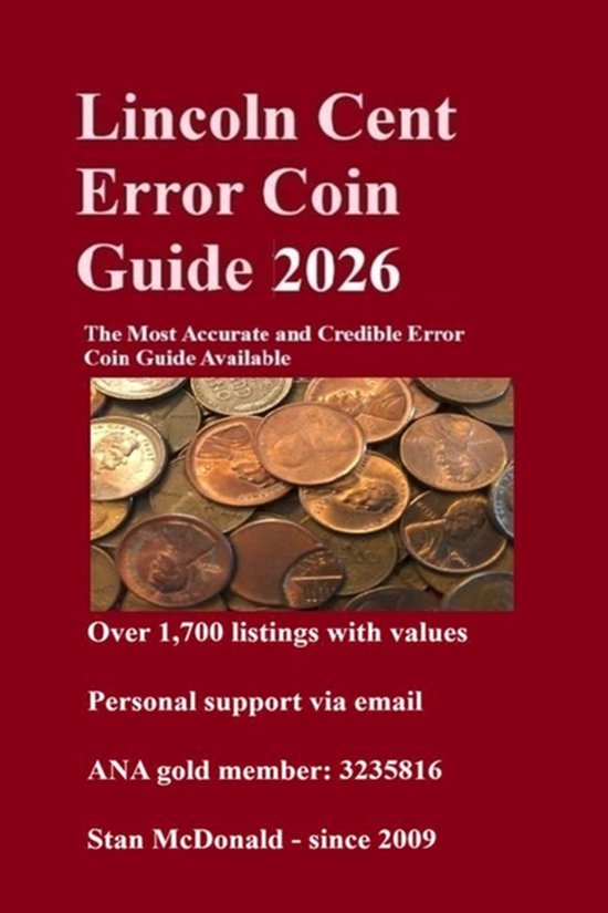 Error Coin Guides by Stan McDonald- Lincoln Cent Error Coin  ... - cover