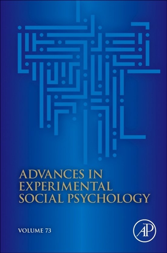 Advances in Experimental Social PsychologyVolume 73- Advance ... - cover