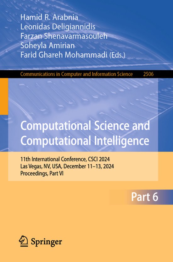Computational Informatics Science Communications in Computer and Information Science2506- Computational ...