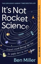 Boek 'It's Not Rocket Science' van Ben Miller, met een sterrenhemel en wetenschappelijke illustraties.