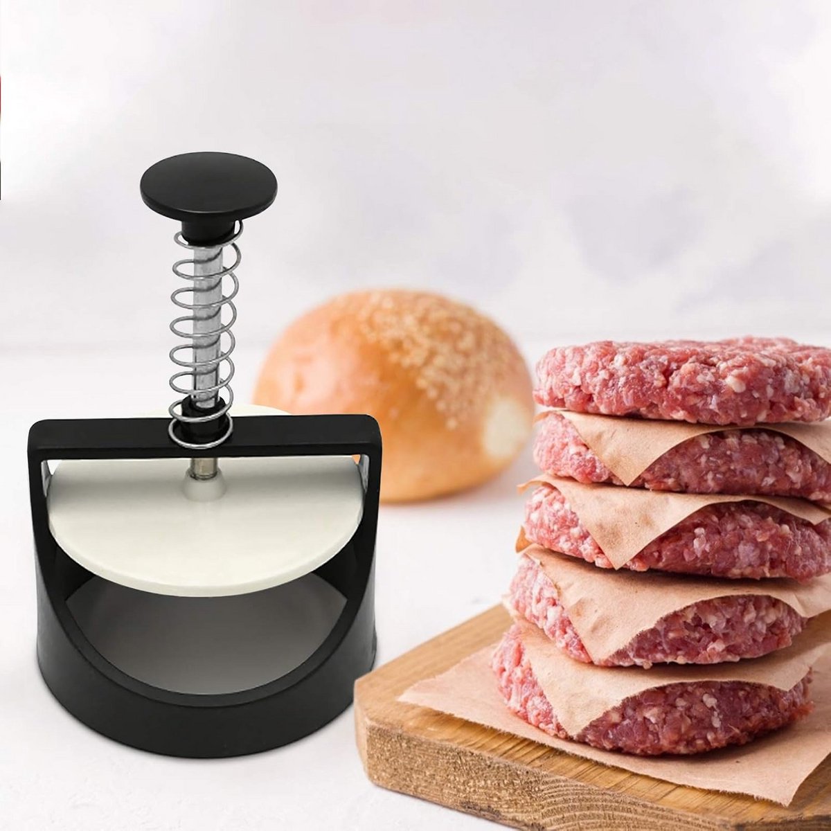 Hamburgerpers en Patty Maker - Vormen, Vullen en Grillen van Burgers