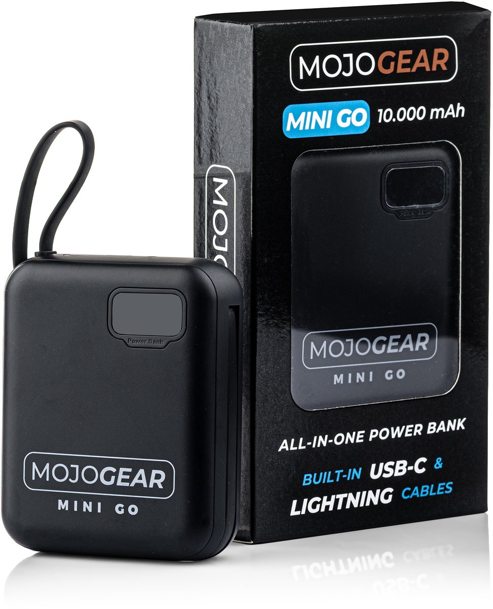 MOJOGEAR MINI GO Powerbank 10.000 mAh - afbeelding 2