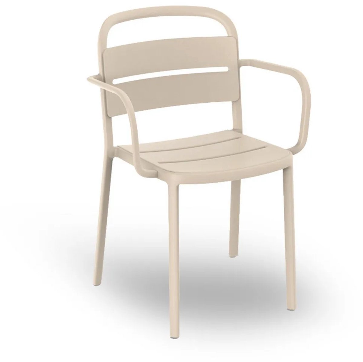 Resol Como Stoel Met Armleuningen Beige