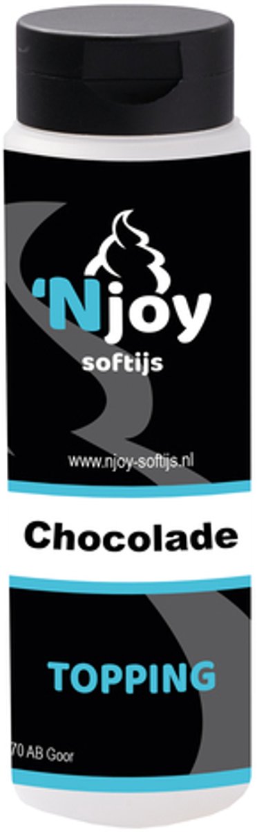 Njoy | Topping Chocolade | 6 x 500 ml