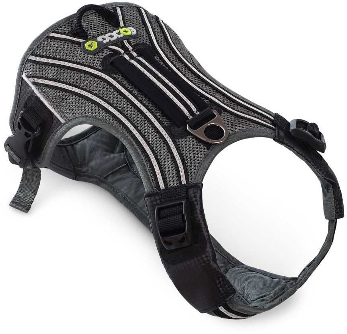 EQDOG Hondentuig Pro Harness Zwart Maat M