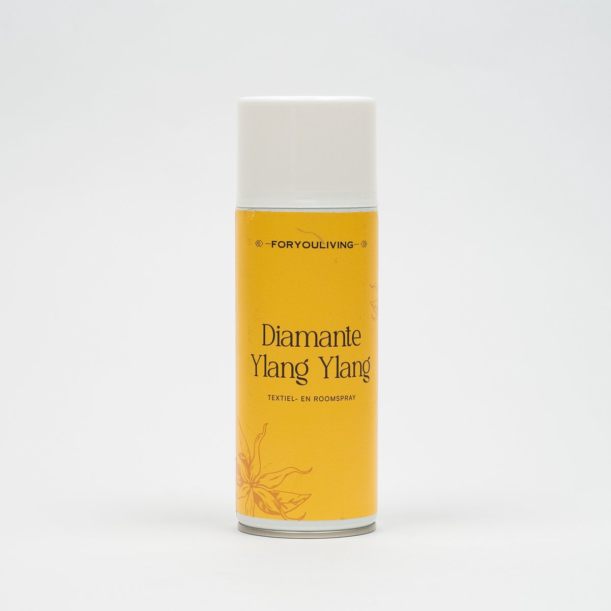 Foryouliving Textielspray Diamante Ylang Ylang 400ml - Roomspray & Interieurspray - Textielverfrisser & Kledingverfrisser