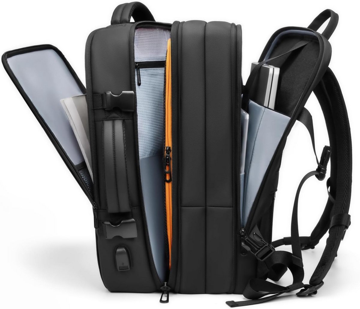 Reisrugzak met Vacuümpomp voor Ruimtebesparing in Koffer of Handbagage