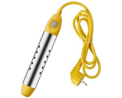 Dompelverwarmer, 2500W elektrische waterverwarmer met 304 roestvrijstalen dompelelement, automatische uitschakeltemperatuurregeling.