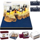 3D-memopad-kalender 2026, 3D-notitieblok met licht, 3D-kalender, 2026 3D-memopad-kalender 2026, 3D-notitieblok met licht, 3D-kalender, 2026