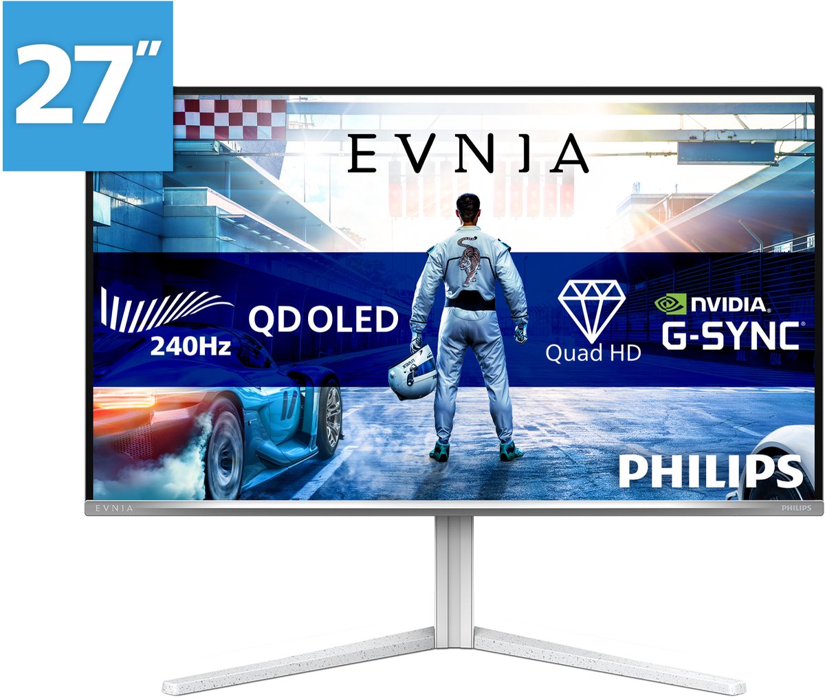 Philips Evnia 6000 27M2N6501L/00 Gaming Monitor QD-OLED 2560 - Philips - €419,00
