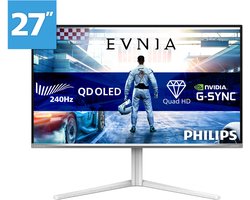 Philips Evnia 6000 27M2N6501L - QHD OLED Gaming Monitor - 240hz - HDMI 2.1 - G-Sync Compatible - 27 inch