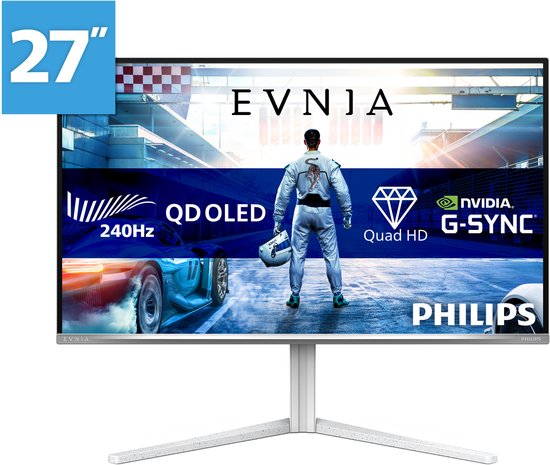 Philips Evnia 6000 27M2N6501L/00 Gaming Monitor QD-OLED 2560 - Philips - €419,00
