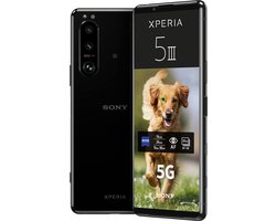Sony Xperia 5 III 5G Smartphone (15,5 cm 21:9 FHD+ HDR OLED-Display, Dreifach-Kamera-System, Android 12 SIM Free, 8 GB RAM, 128 GB Speicher, 24+6 Monate Herstellergarantie) [Amazon Exklusiv] Schwarz