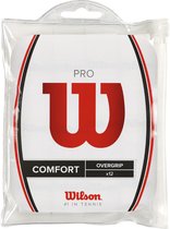 Wilson Pro Overgrip Comfort – Lot 6 Bandes (2x3) Jaune, Surgrip Doux, Collant Et Durable Tennis / Squash / Badminton